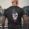 Mr Sugar Intage Avec Tête De Mort Dia De Los Muertos T-shirt imprimé au dos Cadeaux pour les vieillards