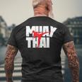 Muay Thai Thai Boxing T-Shirt mit Rückendruck Geschenke für alte Männer