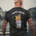 My New Character Is A Chill Type T-Shirt mit Rückendruck Geschenke für alte Männer