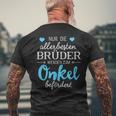 Nur Die Allerbeste Brüder Werden Zum Unkel T-Shirt mit Rückendruck Geschenke für alte Männer