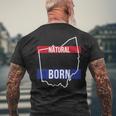 OH Ohio NativeShirt Home State Residents Pride Idea Men's Back Print T-Shirt Gifts for Old Men