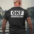 Okfintage Ortskontrolle T-Shirt mit Rückendruck Geschenke für alte Männer