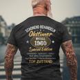 Oldtimer Baujahr 1960 Geborenintage 1960 Birthday S T-Shirt mit Rückendruck Geschenke für alte Männer