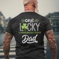One Lucky CONNEMARA PONY Horse Dad Irish Horseback Riding Tank Top Men's Back Print T-Shirt Gifts for Old Men