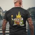 Onion King T-Shirt mit Rückendruck Geschenke für alte Männer