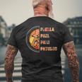 Paella Pael Pami Patodos Paella Comida Favorita Paella Camiseta Hombre Estampado Espalda Regalos para ancianos