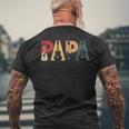 Papa Guitar Idea De Regalo Del Día Del Padre Para Papá Guitarra Camiseta Hombre Estampado Espalda Regalos para ancianos