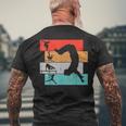 Parkour Parcouring Parcour Boys' T-Shirt mit Rückendruck Geschenke für alte Männer