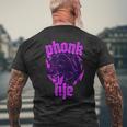 Phonk Musique Phonkie T-shirt imprimé au dos Cadeaux pour les vieillards