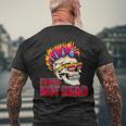 Punk's Not Dead Rock Retro Rocker Skull Punk Rock Sin Mangas Camiseta Hombre Estampado Espalda Regalos para ancianos