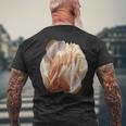 Rebanadas Finas De Jamón Disfraz Carne De Cerdo Ahumada Curada Camiseta Hombre Estampado Espalda Regalos para ancianos