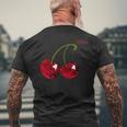 Red Cherry Cherry Cherry T-Shirt mit Rückendruck Geschenke für alte Männer