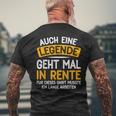 Retirement 2024 Retirement Pension Decoration Retirees 2023 T-Shirt mit Rückendruck Geschenke für alte Männer