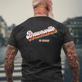 Rétro Années 80 Brownsville Texas Tx T-shirt imprimé au dos Cadeaux pour les vieillards