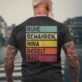 In Retro Colours T-Shirt mit Rückendruck Geschenke für alte Männer