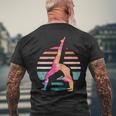 Retro Gymnastics Sweet Outfit T-Shirt mit Rückendruck Geschenke für alte Männer