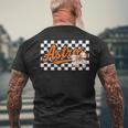 Retro Houston Last Name Pride Personalized Outfits Men's T-shirt Back Print Gifts for Old Men