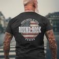 Round Rock Texas Drapeau Américainintage T-shirt imprimé au dos Cadeaux pour les vieillards