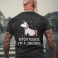 Salope Je Suis Une Licorne Impertinente Offensive Fuck Off Magical T-shirt imprimé au dos Cadeaux pour les vieillards