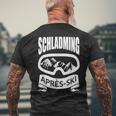 Schladming Apres Ski Holiday Skiers Apres-Ski Party T-Shirt mit Rückendruck Geschenke für alte Männer