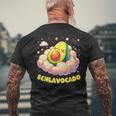 Schlavocado Official Sleep Avocado Sleep T-Shirt mit Rückendruck Geschenke für alte Männer