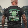 Shenanigans Squad St Patrick's Day Smile Green Proud Irish Men's T-shirt Back Print Gifts for Old Men