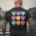 Skibidi Valentine's Day Valentine's Day Rizz No Cap Men's T-shirt Back Print Gifts for Old Men