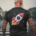 Solana Rocket To The Moon T-Shirt mit Rückendruck Geschenke für alte Männer