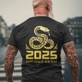 Symbole Du Nouvel An Lunaire 2025 Du Nouvel An Chinois 2025 Serpent T-shirt imprimé au dos Cadeaux pour les vieillards
