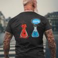 I Think Youre Overreacting Chemistry Lab Chemist T-Shirt mit Rückendruck Geschenke für alte Männer