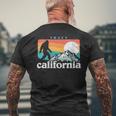 Tracy California Retro 80S Bigfoot Mountains T-shirt imprimé au dos Cadeaux pour les vieillards