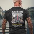 Trump Daddys Home President Donald Trump Inauguration Day Men's T-shirt Back Print Gifts for Old Men