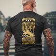 Turmeric Curcumin Plant Tea Powder Spice Drink Men's Back Print T-Shirt Gifts for Old Men