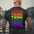 Twink T-Shirt mit Rückendruck Geschenke für alte Männer