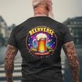Universo De La Cerveza Camiseta Hombre Estampado Espalda Regalos para ancianos