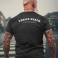 Venice Beach California Los Angeles Street Landmarkintage T-shirt imprimé au dos Cadeaux pour les vieillards