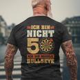 Vintage 50Th Birthday Dart Saying Double Bullseye T-Shirt mit Rückendruck Geschenke für alte Männer