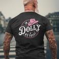 Vintage Dolly Personalized Name Retro Style Classic Men's T-shirt Back Print Gifts for Old Men