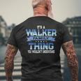 Walker Family Reunion Tee Matching Vacation Men's Back Print T-Shirt Gifts for Old Men