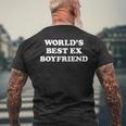 The World's Best Ex Boyfriend T-Shirt mit Rückendruck Geschenke für alte Männer