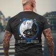 Ying Yang En Bon Il Y A Un Mauvais Carlin T-shirt imprimé au dos Cadeaux pour les vieillards