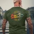 Best Dad And Grandpa For Father's Day Birthday And Christmas T-Shirt mit Rückendruck Geschenke für alte Männer