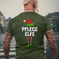 Care Elf Partner Look Elves Family Outfit Christmas T-Shirt mit Rückendruck Geschenke für alte Männer