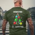 Chemistree Oh Chemistree Science Christmas Chemistry T-Shirt mit Rückendruck Geschenke für alte Männer