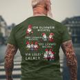 Christmas Christmas Gnome T-Shirt mit Rückendruck Geschenke für alte Männer