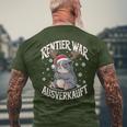 Christmas Guinea Pig Reindeer Was Out Sold Out T-Shirt mit Rückendruck Geschenke für alte Männer