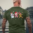 Christmas Merry Christmas Ugly X-Mas Santa Claus Children's T-Shirt mit Rückendruck Geschenke für alte Männer