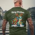 Christmas Outfit Christmas Jumper Turtle Christmas T-Shirt mit Rückendruck Geschenke für alte Männer