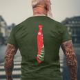 Christmas Tie Tie Boys T-Shirt mit Rückendruck Geschenke für alte Männer