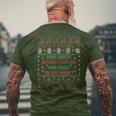 Dear Santa Before I Explain How Much Do You Know T-Shirt mit Rückendruck Geschenke für alte Männer